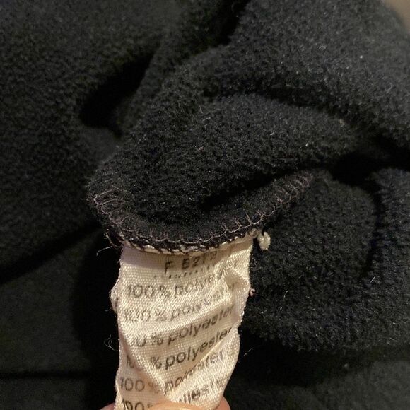 Lacoste 6/Extra Large Black Sweater Snap Closures Logo Embroidered - Picture 7 of 7